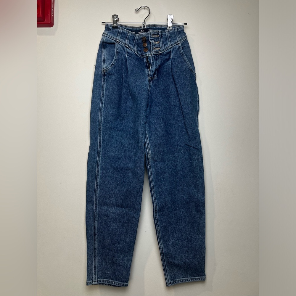 Hollister Blue High-Waisted Women Jeans